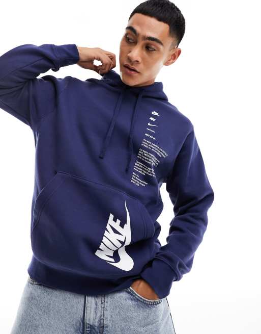 Nike Sportswear Club Fleece Men's Monogram Hoodie.