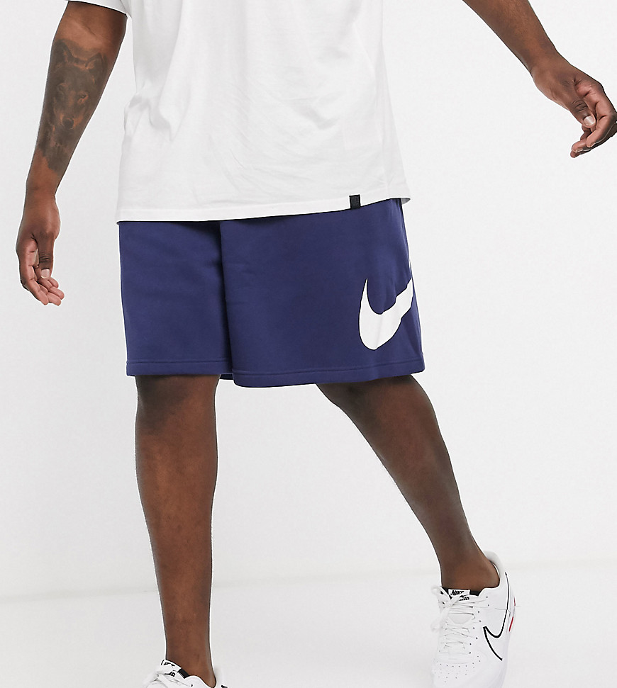 Nike Club Plus - Pantaloncini blu navy
