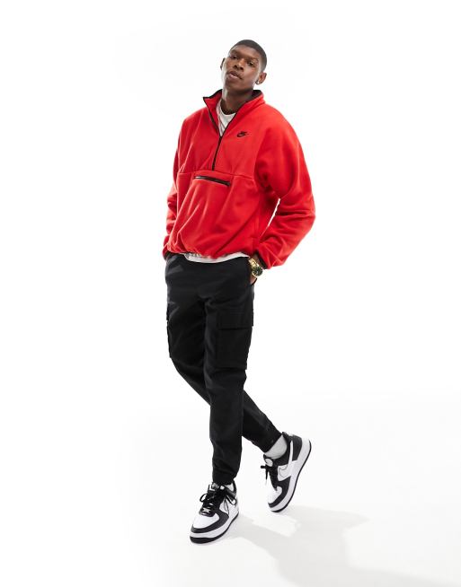 Nike club store fleece half zip