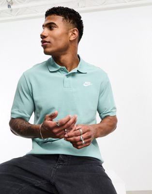 Nike Club polo shirt in blue - ASOS Price Checker