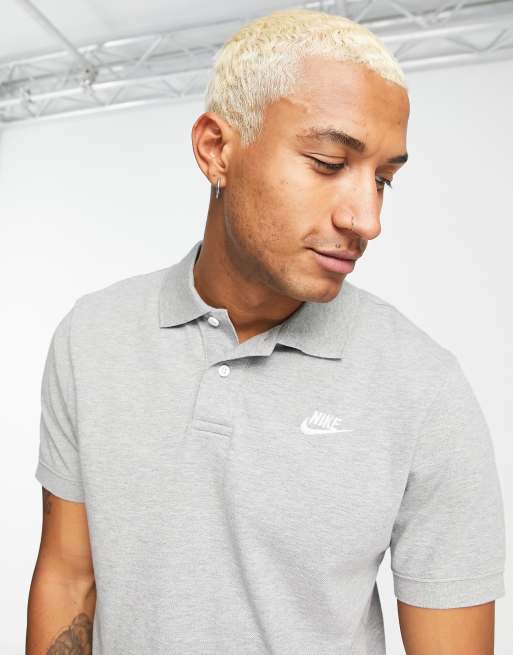 Grey shop nike polo