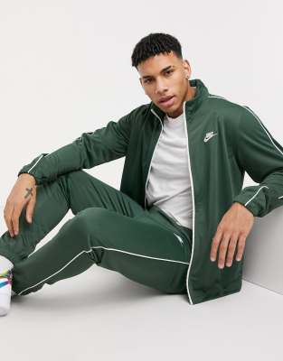 nike tracksuit set in khaki