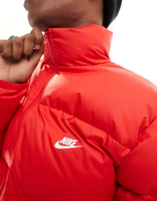 red nike coats
