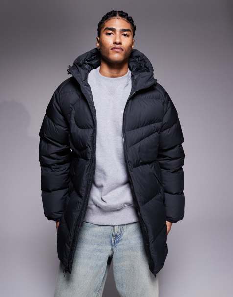 Nike Club puffer jacket in black - view 1