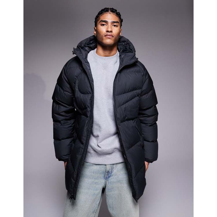Nike Club puffer jacket in black | ASOS