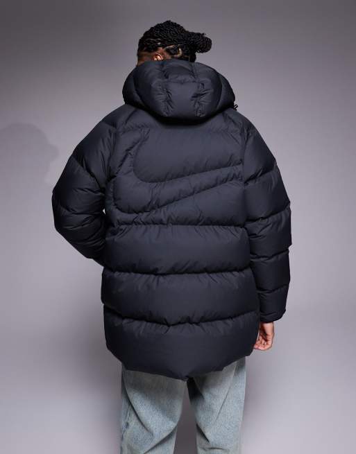 Nike Club puffer jacket in black | ASOS