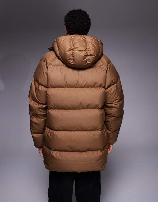 Nike Club puffer jacket in brown | ASOS