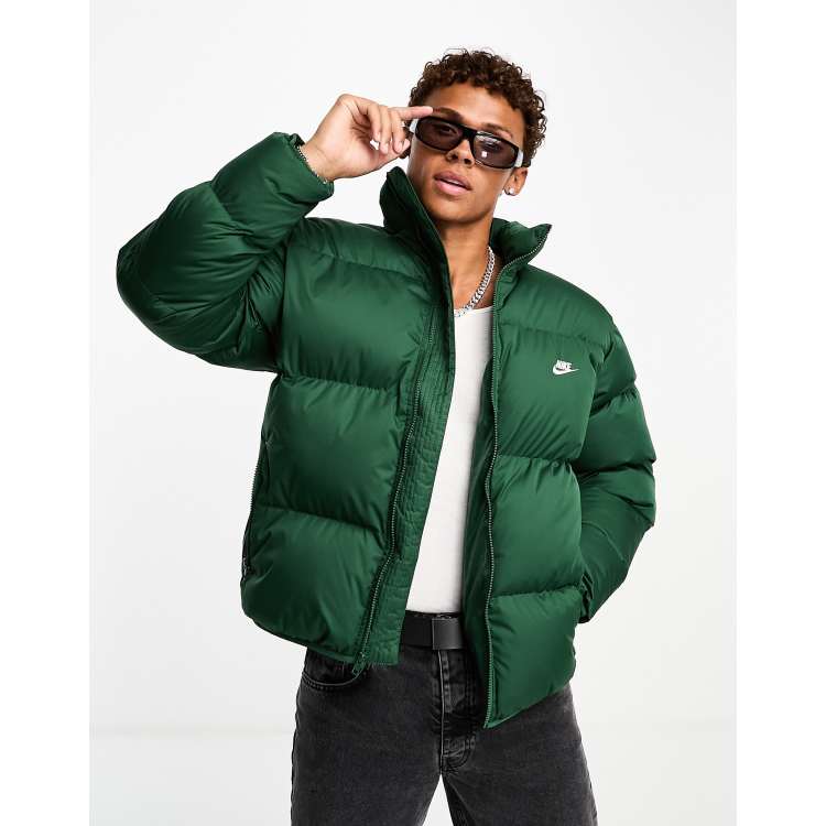 Nike Club Puffer jacket in green