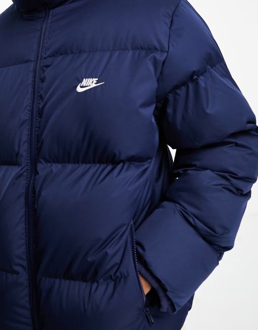 Nike dark blue store jacket