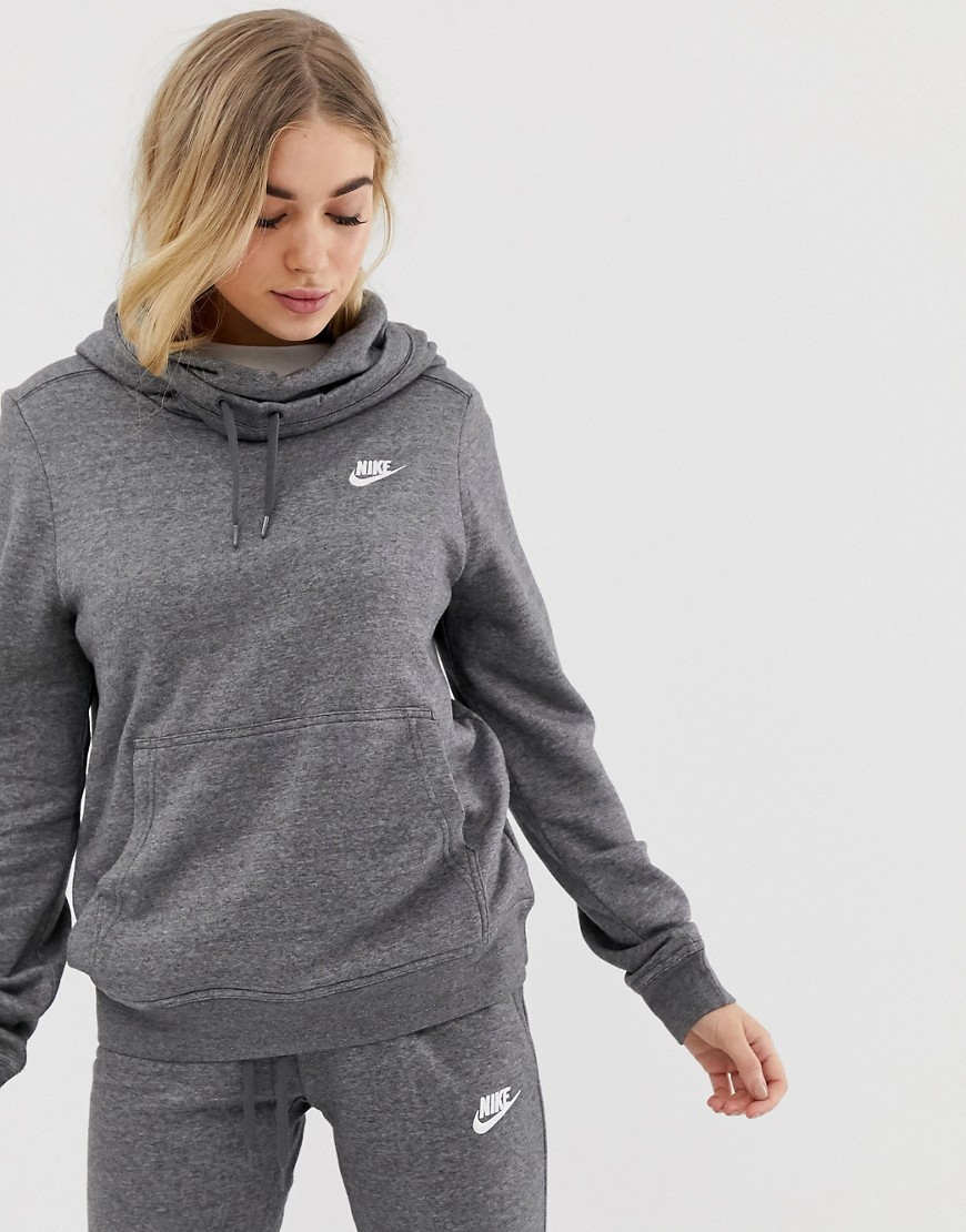 Nike - Club - Pullover-hoodie in grijs