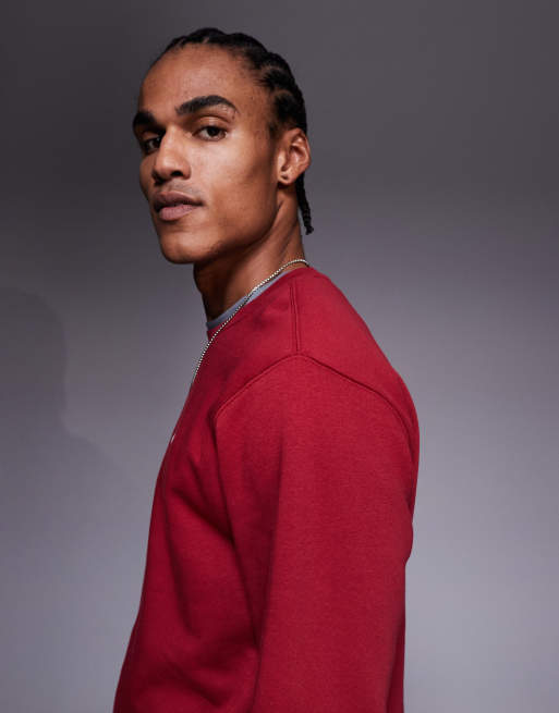 Nike Club - Rød sweatshirt, 3 af 5