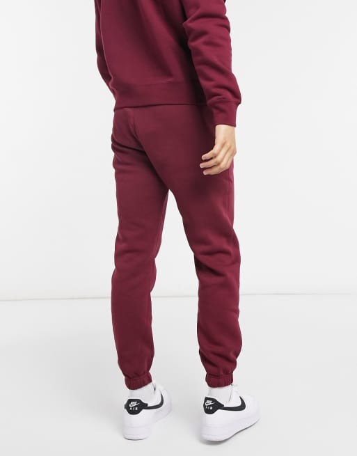 Maroon nike outlet joggers