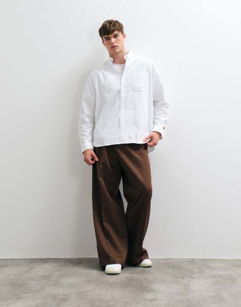 Nike Club Rules camisa Oxford en blanco - view 1