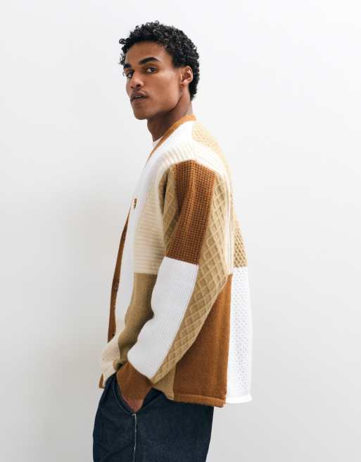 Nike Club Rules cardigan in brown, 4 of 5