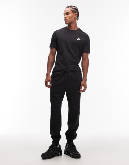 Nike – Club – Schwarzes T-Shirt, 2 von 5