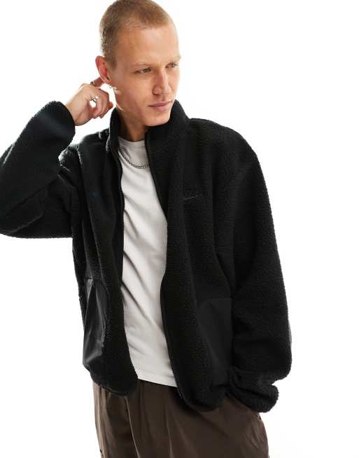 Mens nike hot sale sherpa jacket