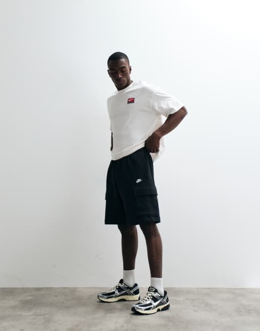 Nike - Club - Short cargo en polaire - Noir, 2 de 5