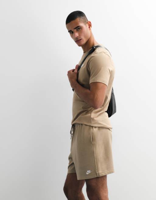 Nike - Club - Short en tissu éponge - Beige , 2 de 10
