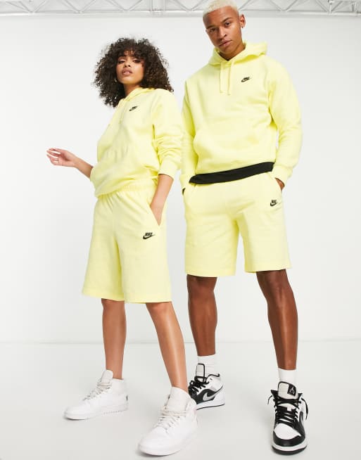 Short nike 2025 jaune homme