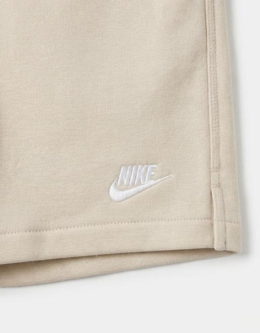 Nike - Club - Short van badstof in beige, 8 van 9