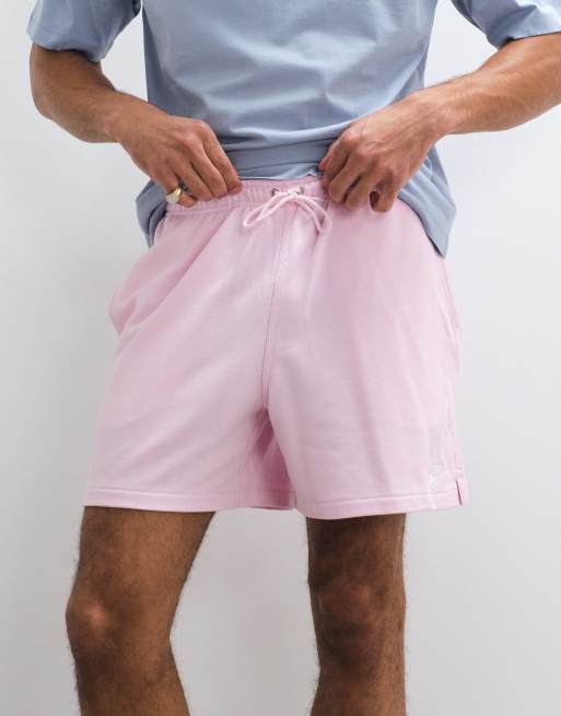 Nike - Club - Short van Franse badstof in roze , 2 van 5