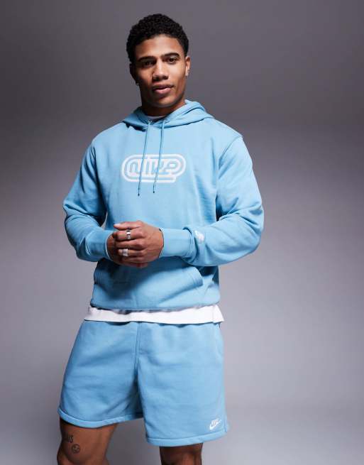 Nike – Club – Shorts in Blau