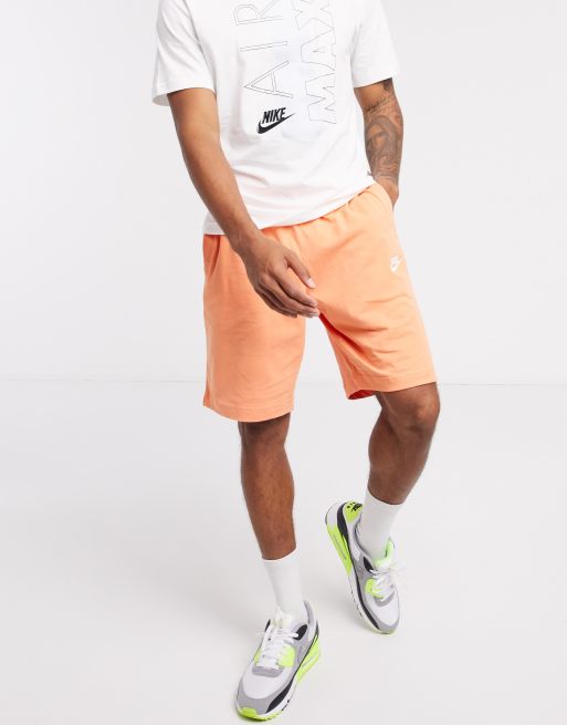 Short orange clearance nike