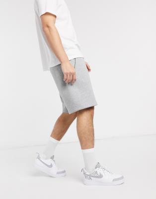 nike club shorts grey