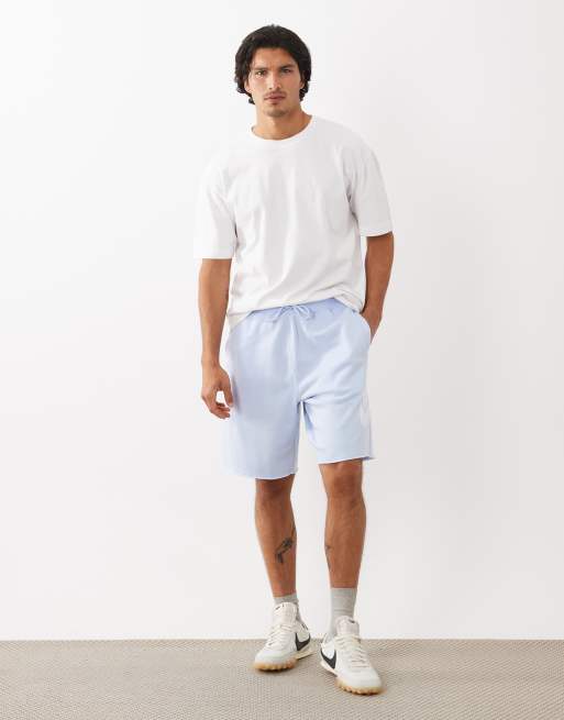 Nike Club shorts in light blue , 2 of 5