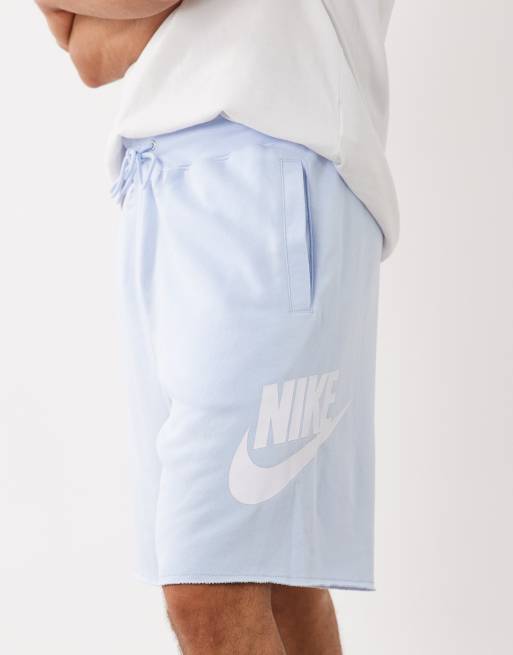 Nike Club shorts in light blue , 4 of 5