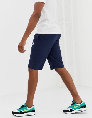 nike club shorts navy