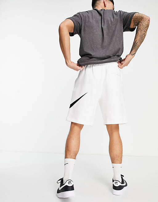 Nike Club shorts in white
