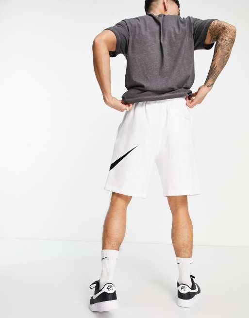 Short cheap blanc nike