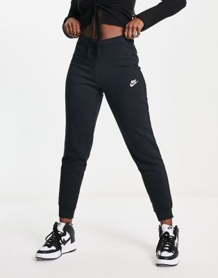 Nike Club skinny joggers in black