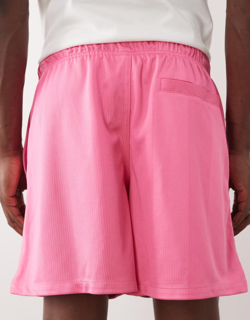 Nike Club soccer shorts in pink, 4 of 5