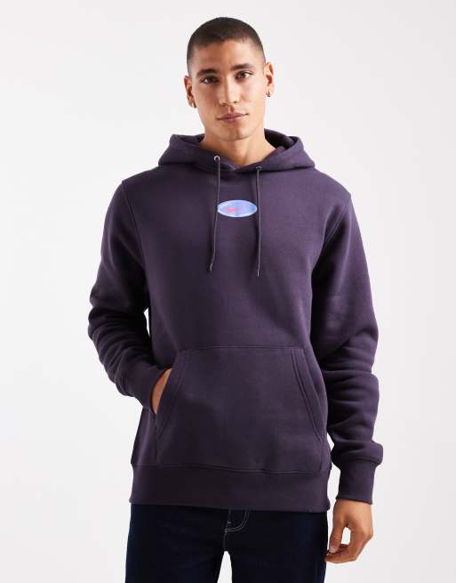 Nike Club sport graphic hoodie in purple, 3 of 5