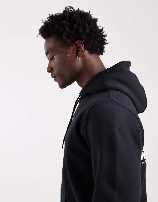 Nike – Club Sport – Svart huvtröja med tryck baktill, 4 av 5