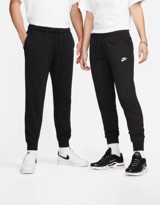 Nike Club Standard Unisex Sweatpants In Black In Black
