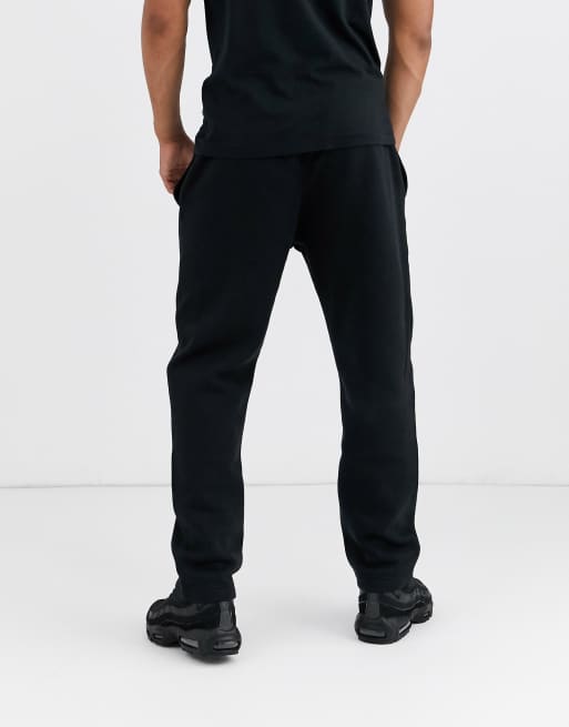 Nike Club straight fit sweatpants in black