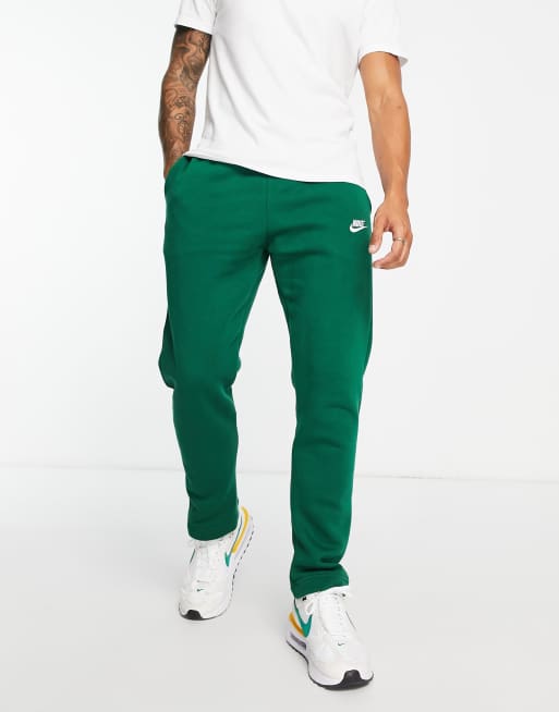 Mens green nike joggers sale