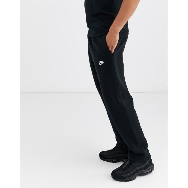 Nike straight leg tracksuit bottoms hotsell