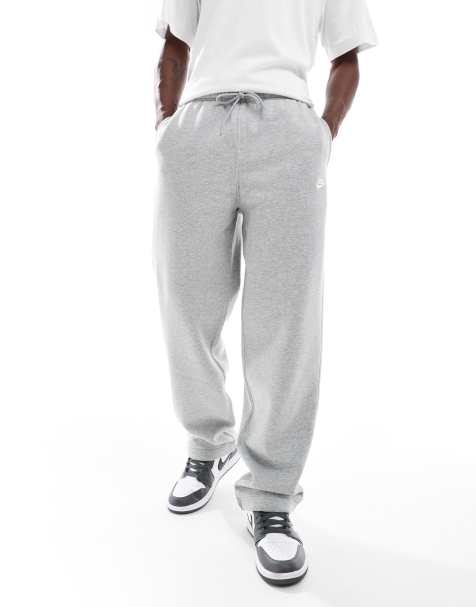 Nike Club straight leg joggers in grey - view 1