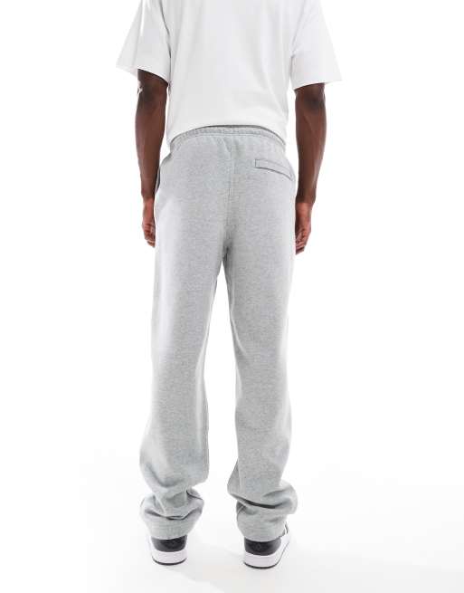 Nike Club straight leg joggers in grey