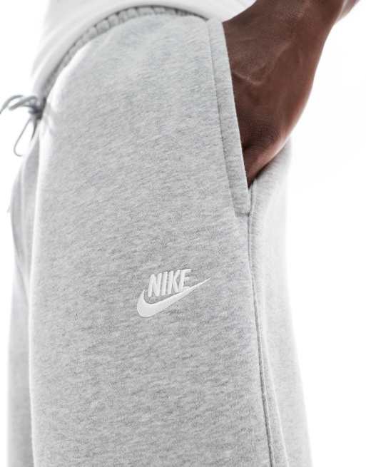 Nike Club straight leg joggers in grey