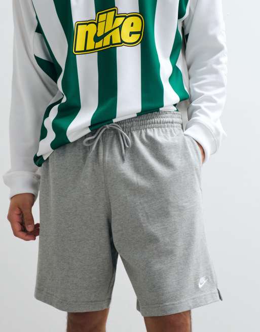 Nike – Club – Strick-Shorts in Grau, 3 von 9