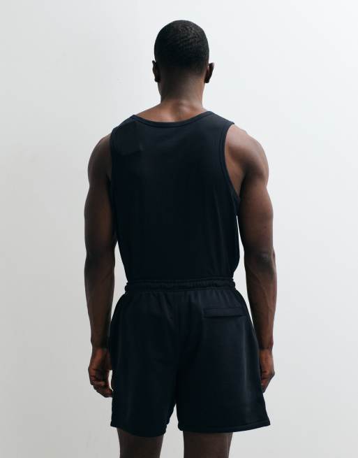 Nike – Club – Strick-Shorts in Schwarz, 5 von 5