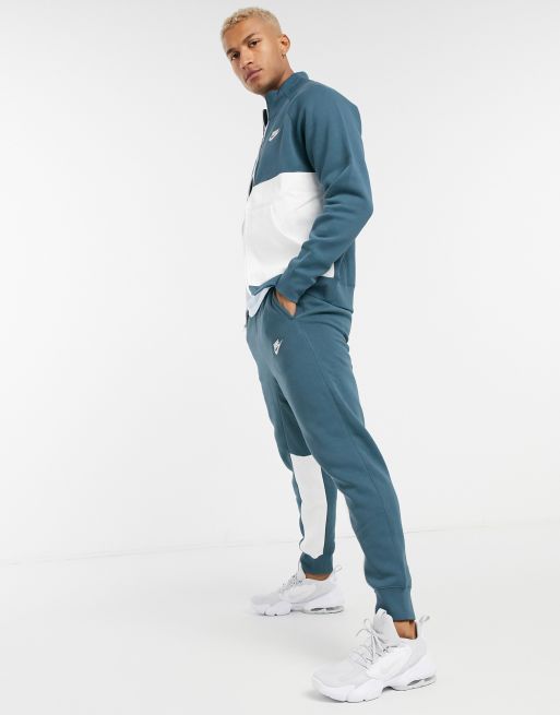 Nike ensemble bleu hot sale