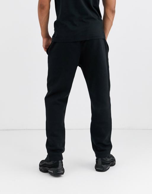 Nike – Club – Svarta mjukisbyxor i fleece med rak passform, 2 av 4