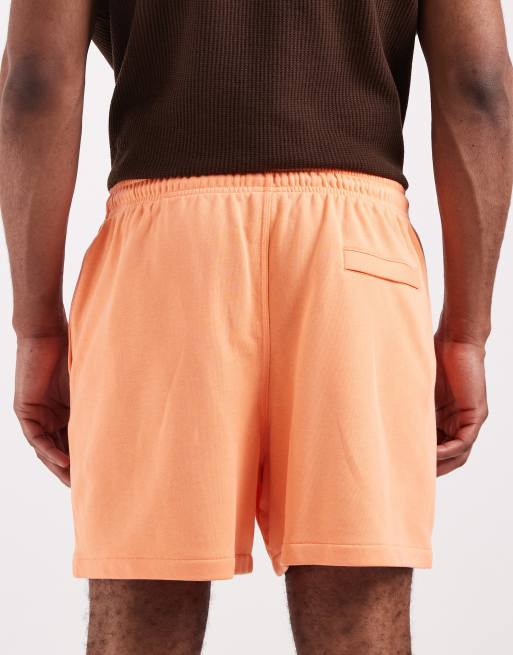 Nike – Club – Svarta shorts i fransk frotté, 5 av 5
