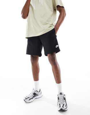 Nike – Club – Svarta shorts i mesh - view 1